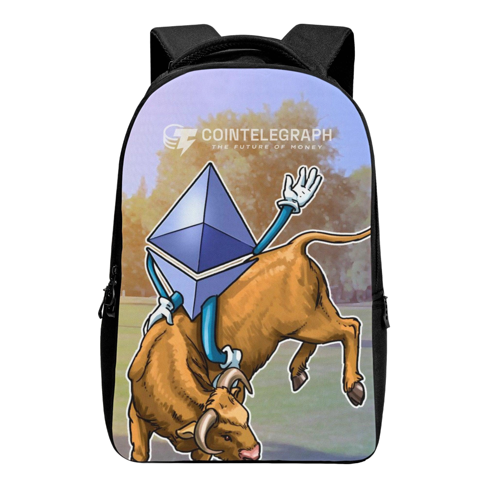 Ethereum Bull Laptop Backpack