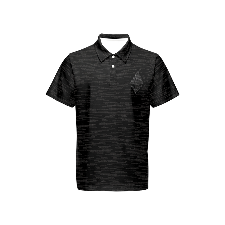 Ethereum Patterned Polo