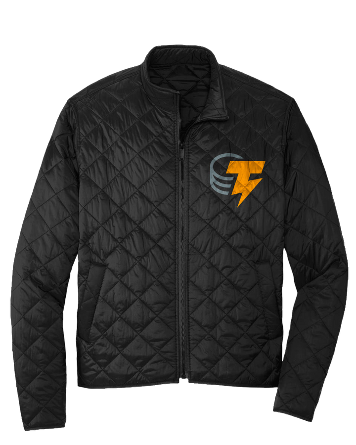 Cointelegraph Quilted Full-Zip Jacket