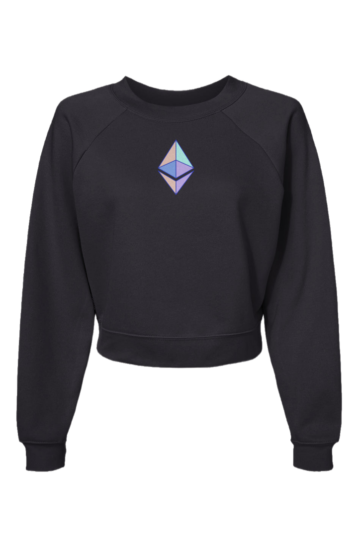 Women's Ethereum Pullover Fleece Sweatshirt