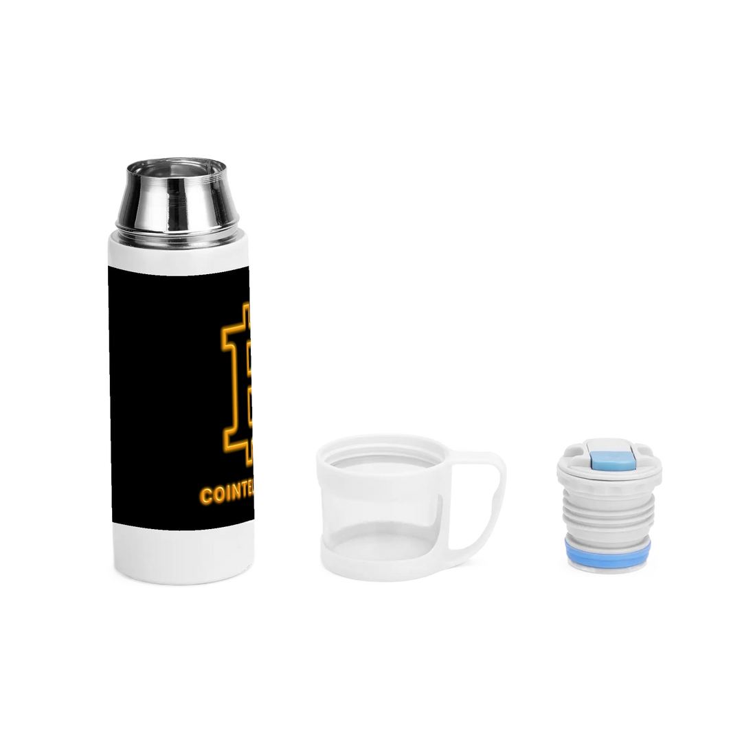 Bitcoin Vacuum Mug with Cup