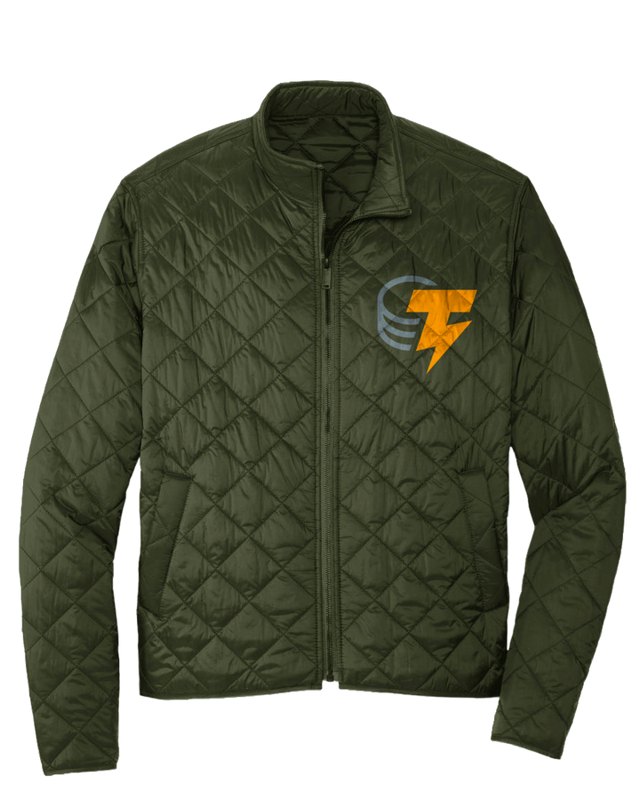 Cointelegraph Quilted Full-Zip Jacket