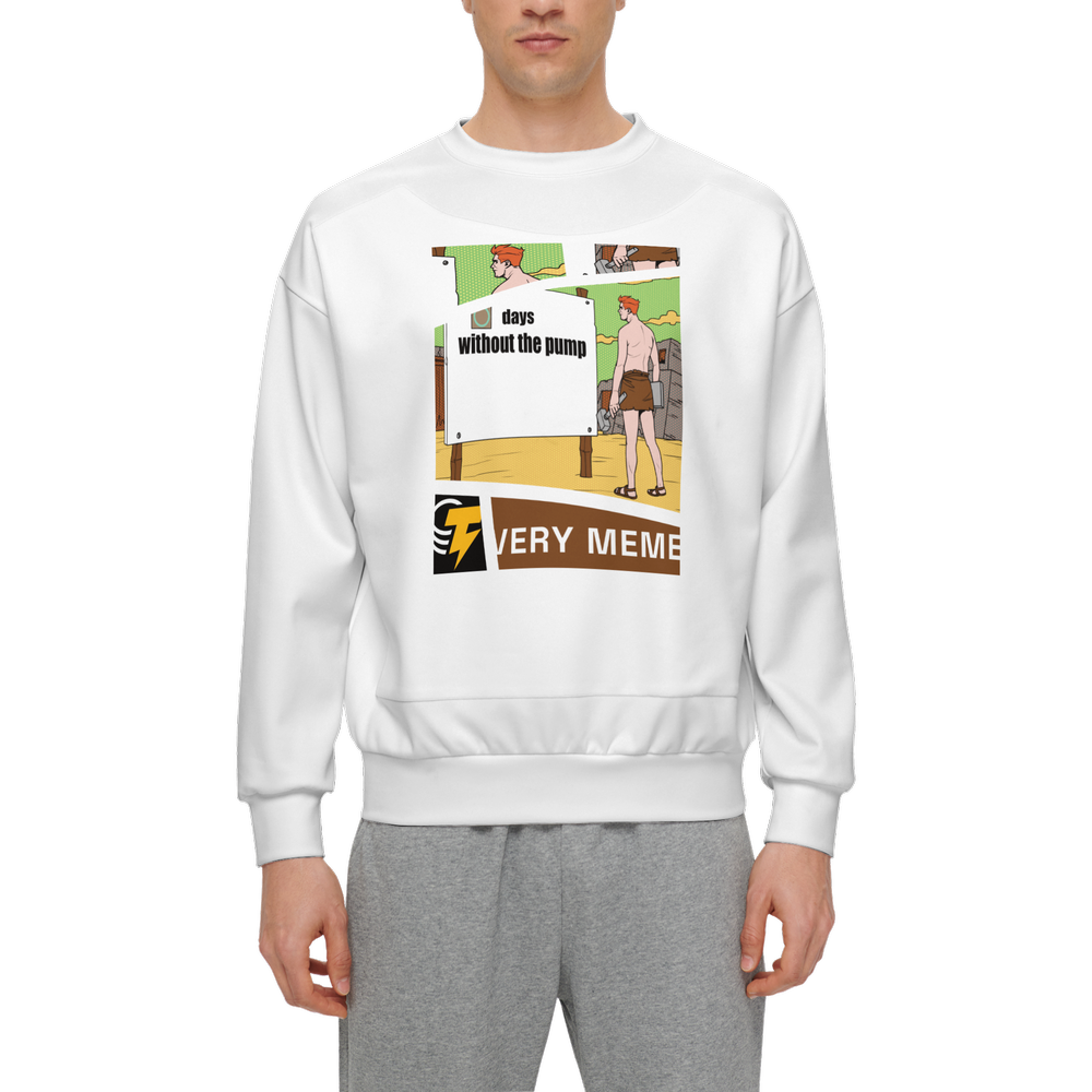 Very Meme Crypto Pump Crew Sweatshirt