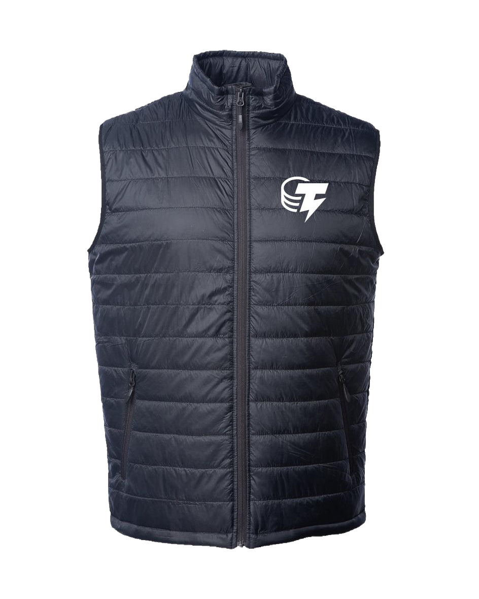 Cointelegraph Stitched Puffer Vest