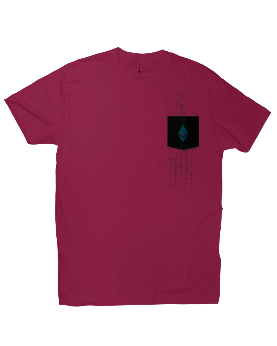 Ethereum Pocket T-Shirt (Happiness)