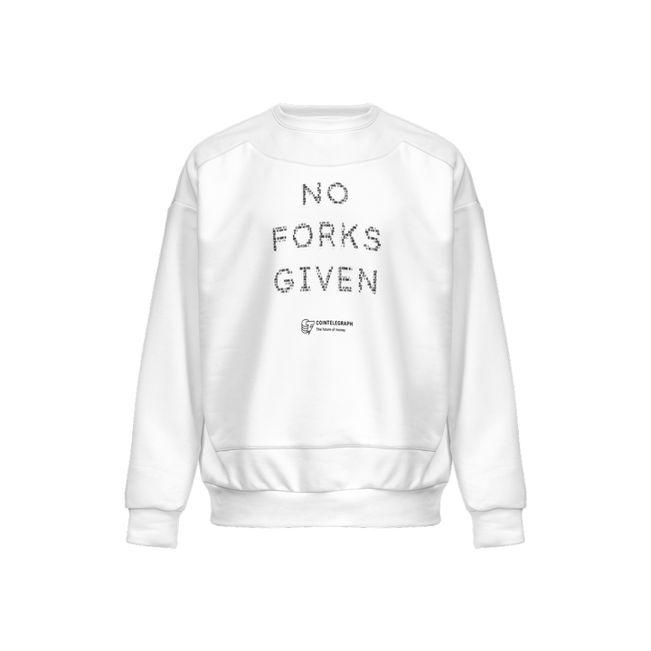 Very Meme No Forks Crew Sweatshirt