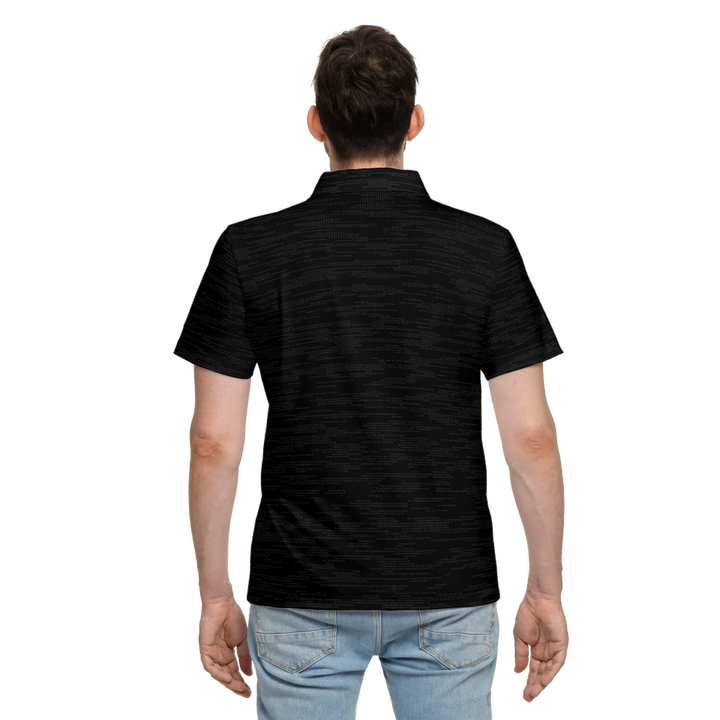 Ethereum Patterned Polo