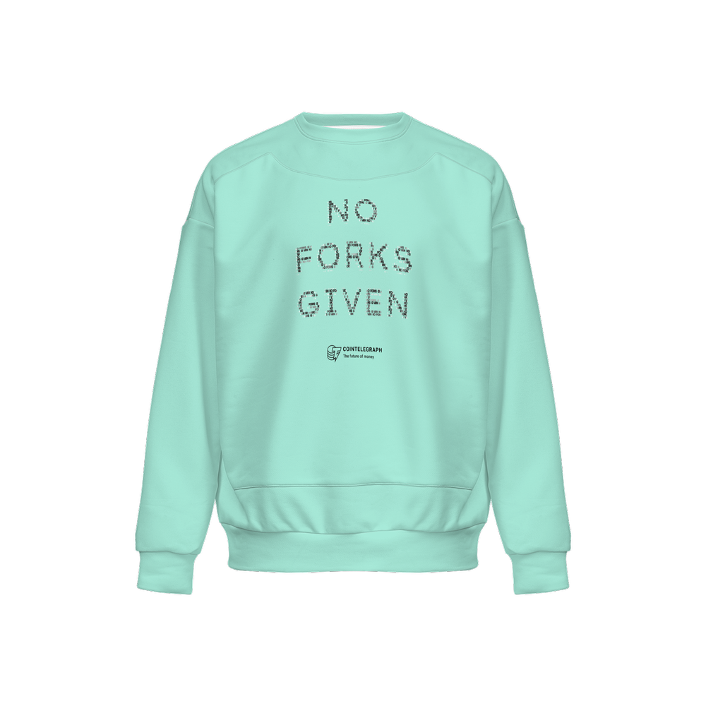 Very Meme No Forks Crew Sweatshirt