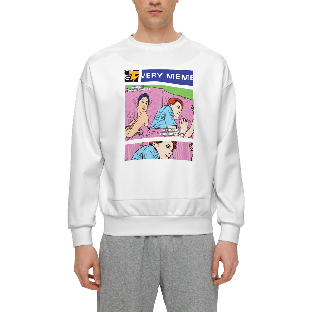 Very Meme Thinking About Bitcoin Sweatshirt